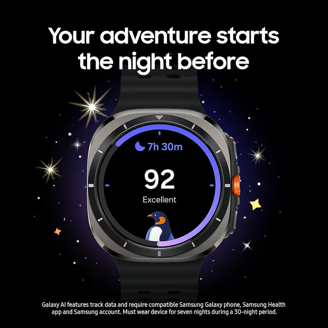 Samsung Galaxy Watch Ultra (2026) 47mm LTE Smartwatch, Titanium Casing, Advanced Sleep Coaching, Running Coach, Energy Score, Heart Rate Tracking, GPS, Titanium Blue